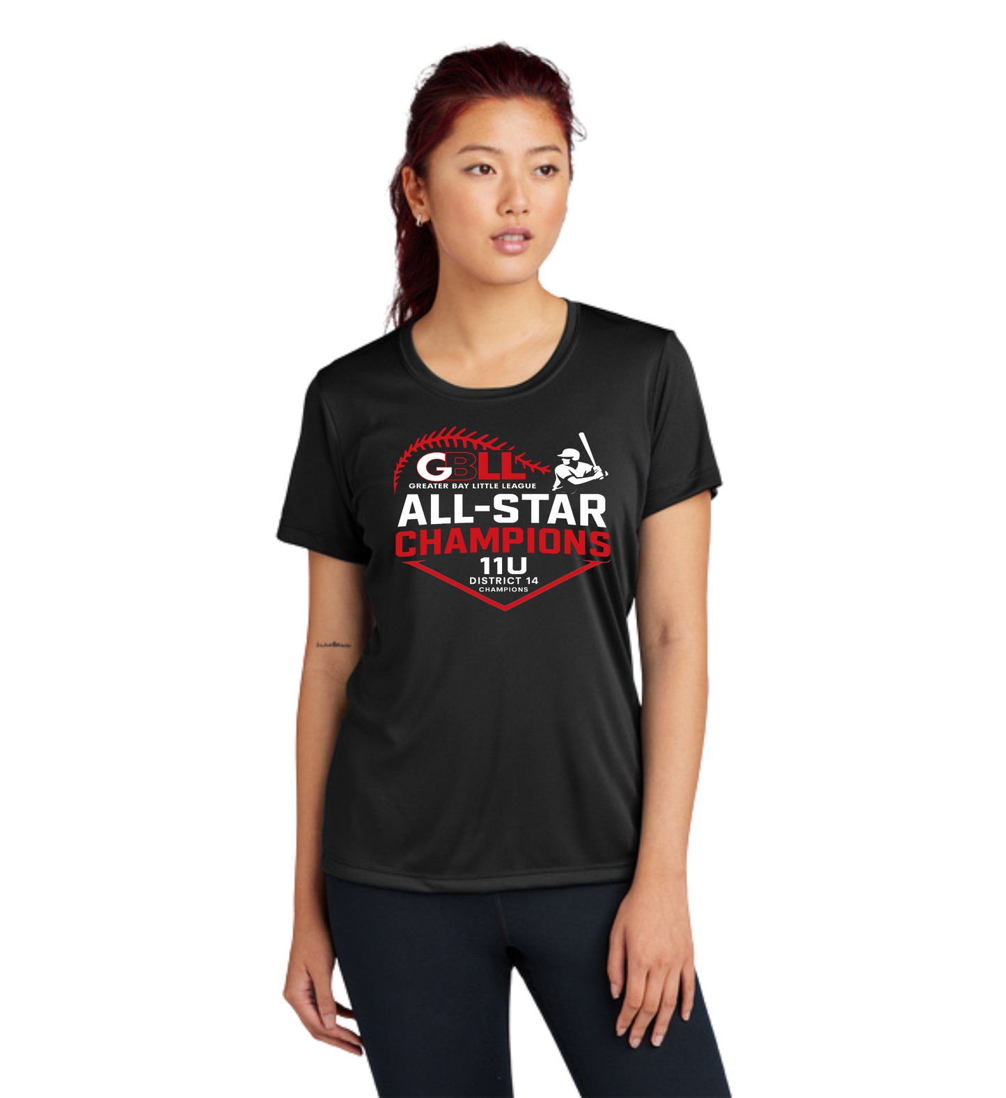 GBLL District 14 11u ADULT DriFit & Cotton T's