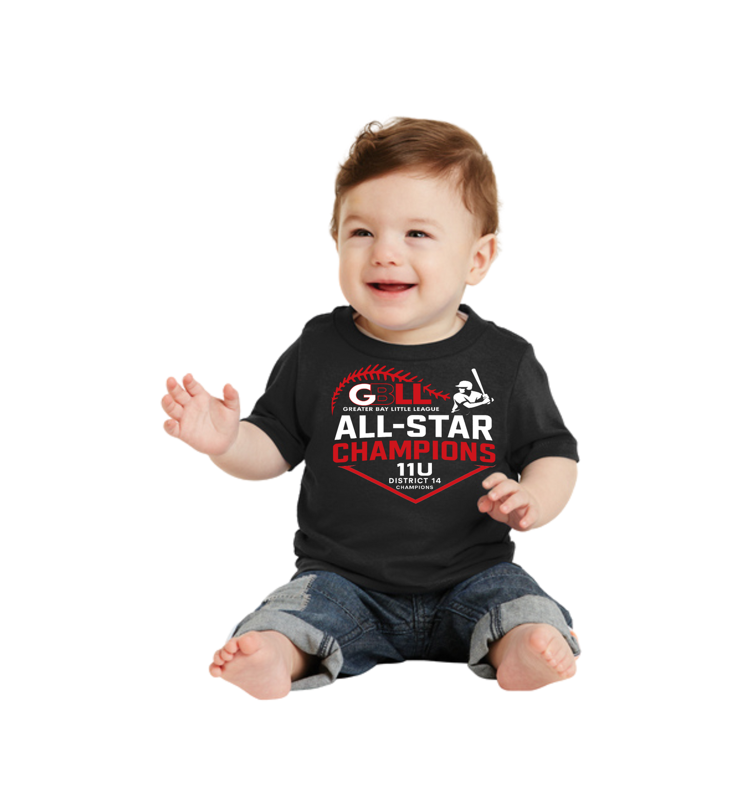 GBLL Baby & Toddler District 14 Champ T's