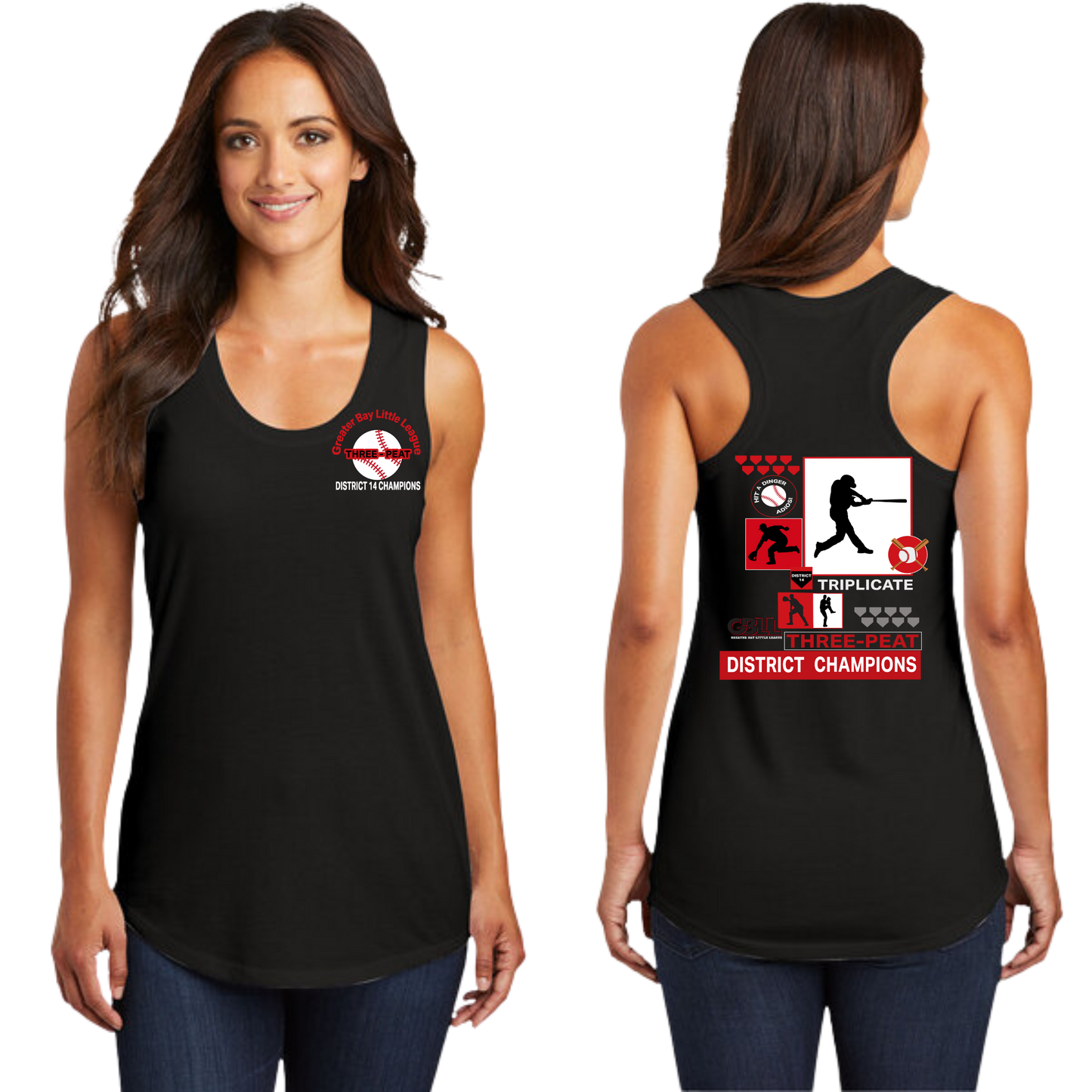 GBLL Dist 14 11u Women's Tank Tops