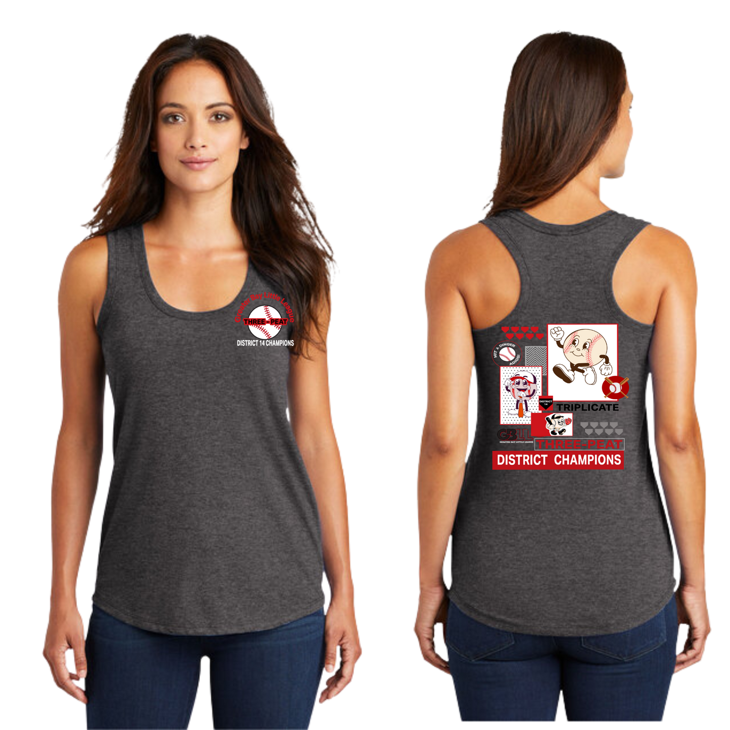 GBLL Dist 14 11u Women's Tank Tops
