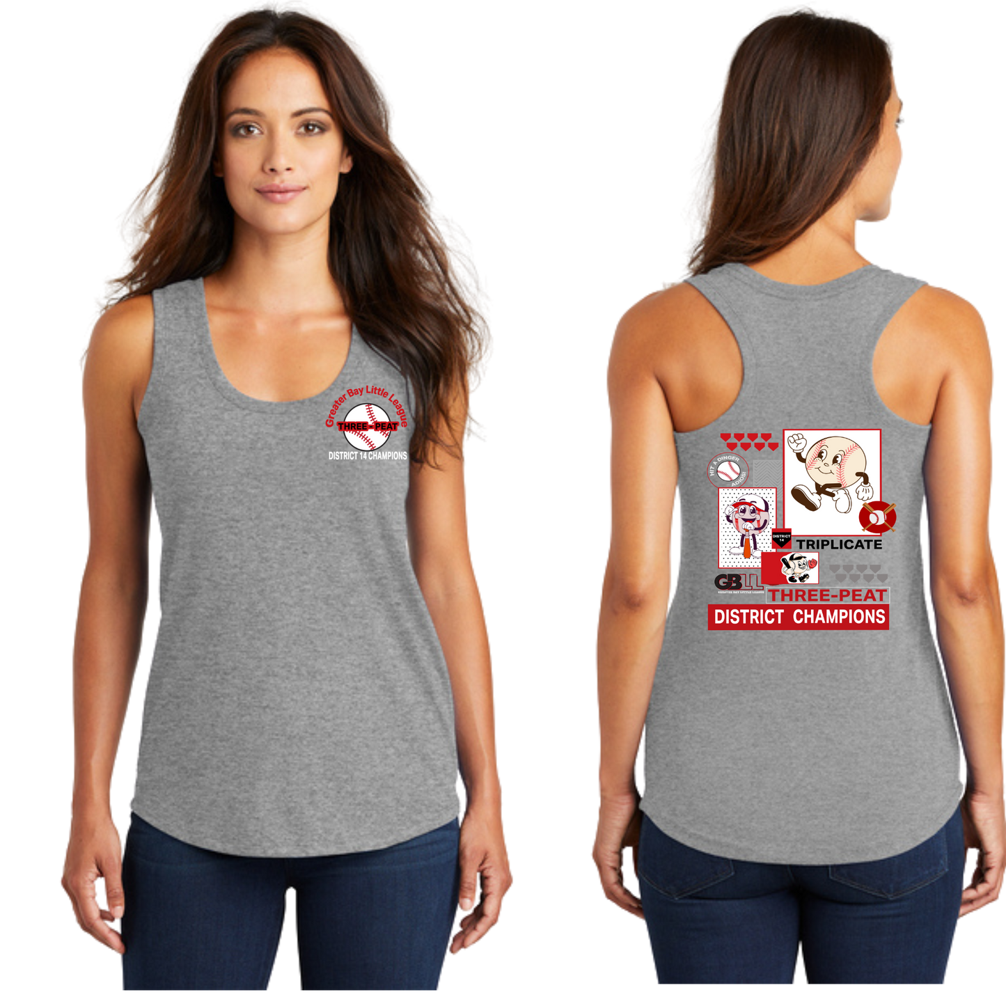 GBLL Dist 14 11u Women's Tank Tops
