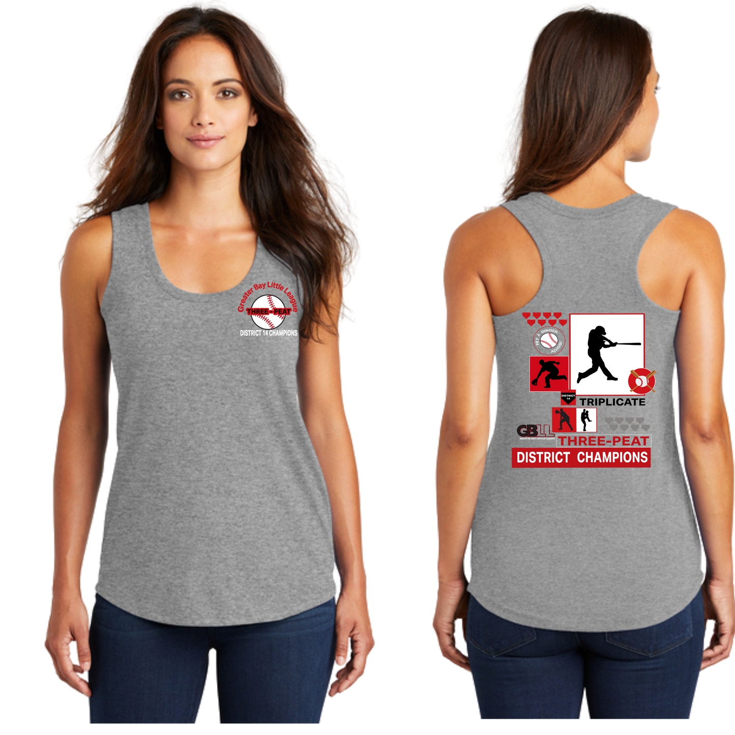 GBLL Dist 14 11u Women's Tank Tops