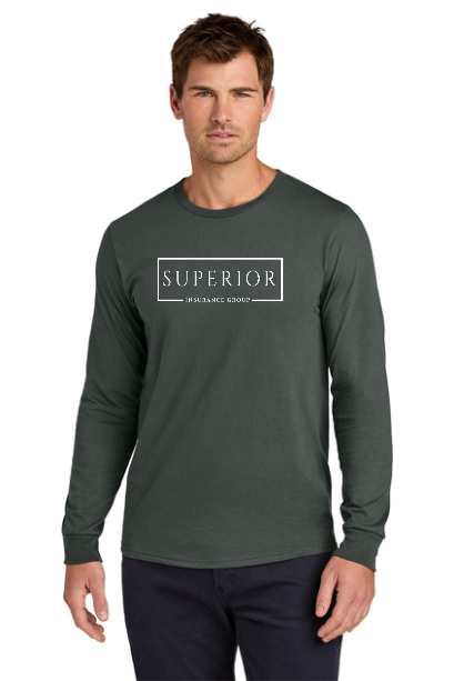 Superior Insurance Long Sleeve Cotton Tee