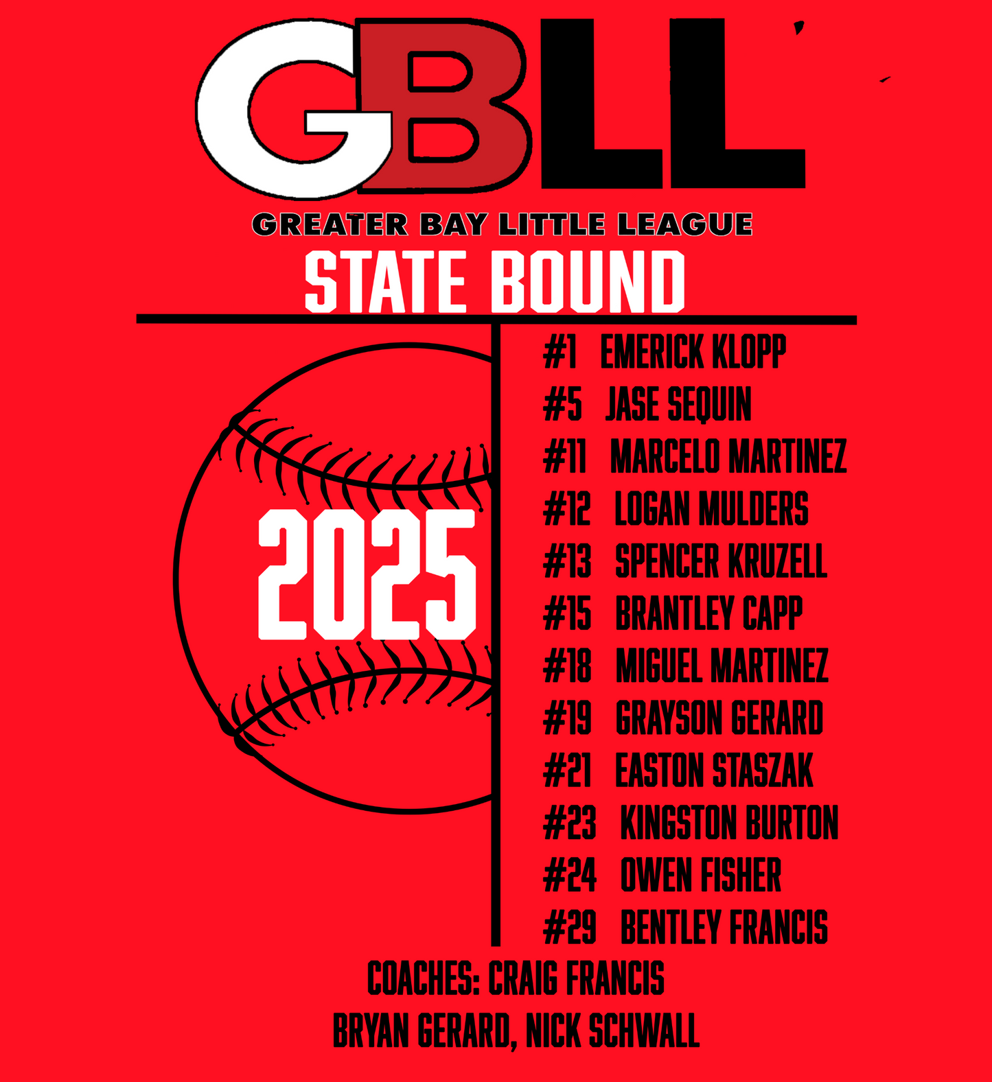 GBLL ADULT All Star Hoodies