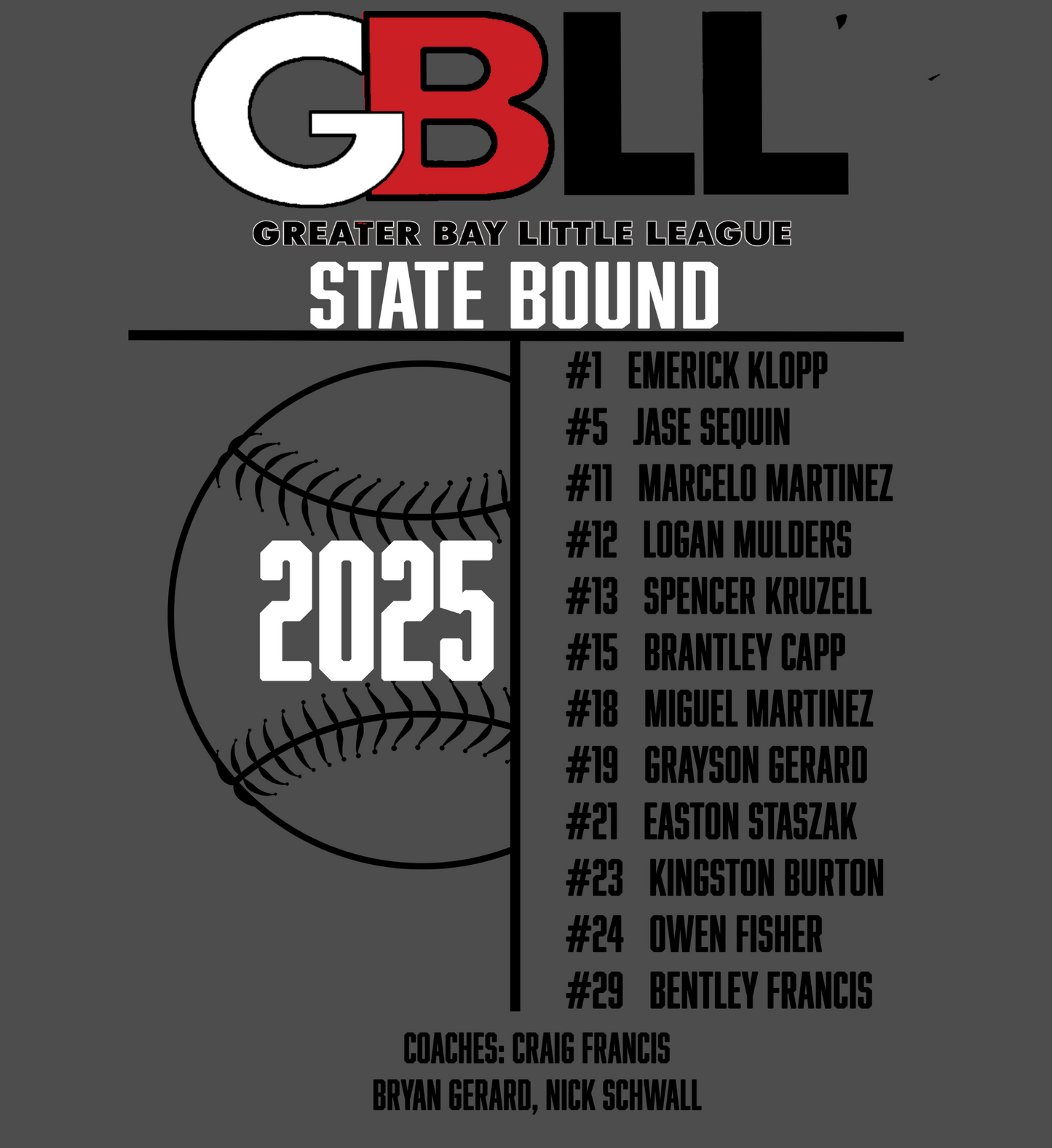GBLL ADULT All Star Hoodies