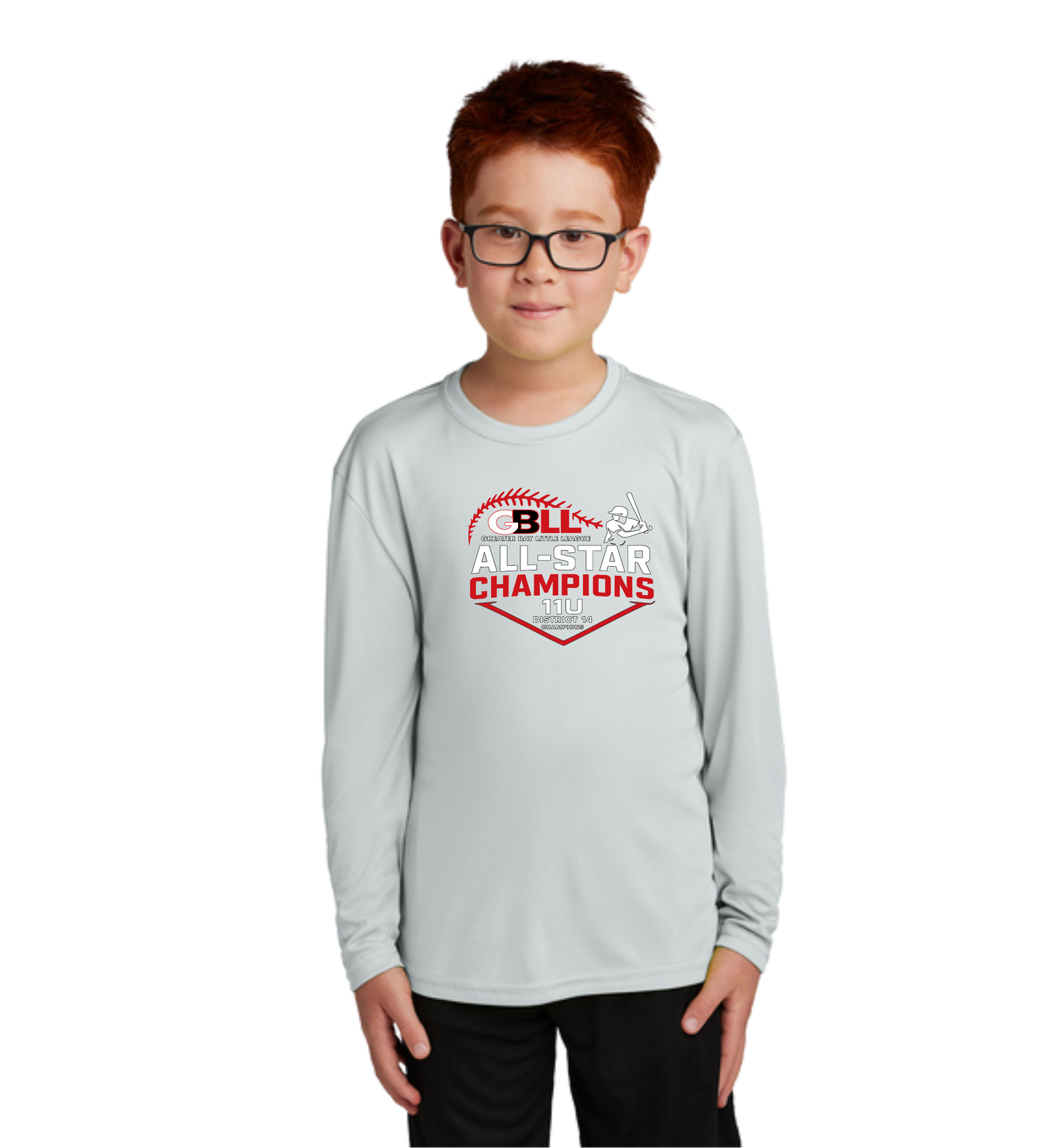 GBLL YOUTH 11u District 14 Champs Long Sleeve