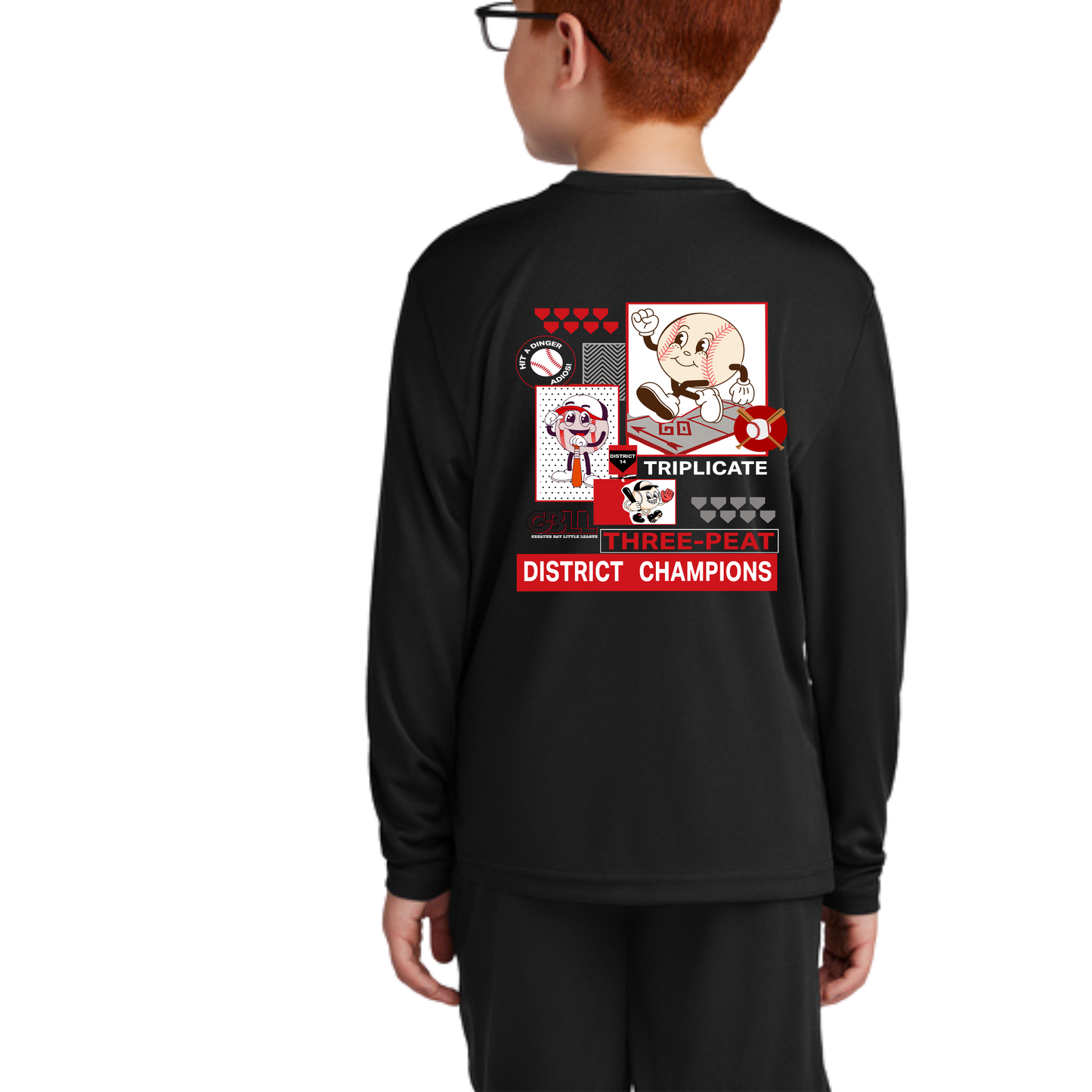 GBLL Youth 3-Peat Long Sleeve