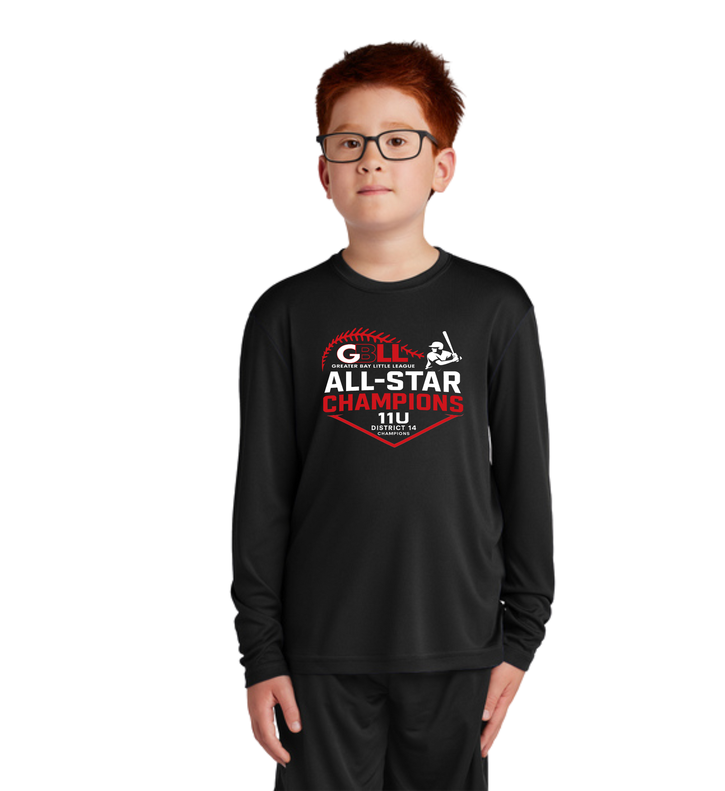 GBLL YOUTH 11u District 14 Champs Long Sleeve