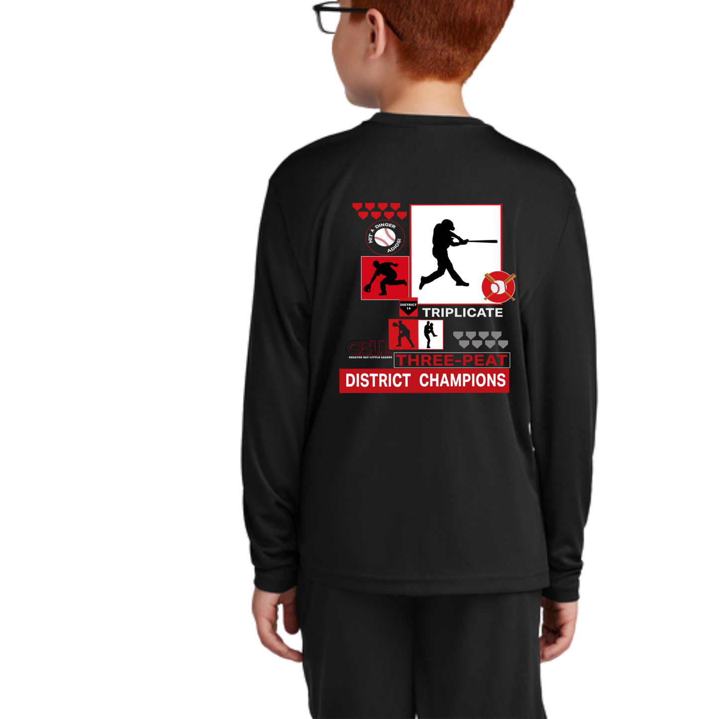 GBLL Youth 3-Peat Long Sleeve