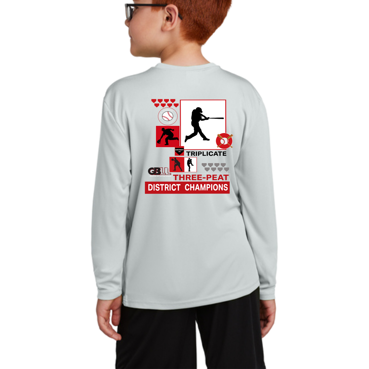 GBLL Youth 3-Peat Long Sleeve