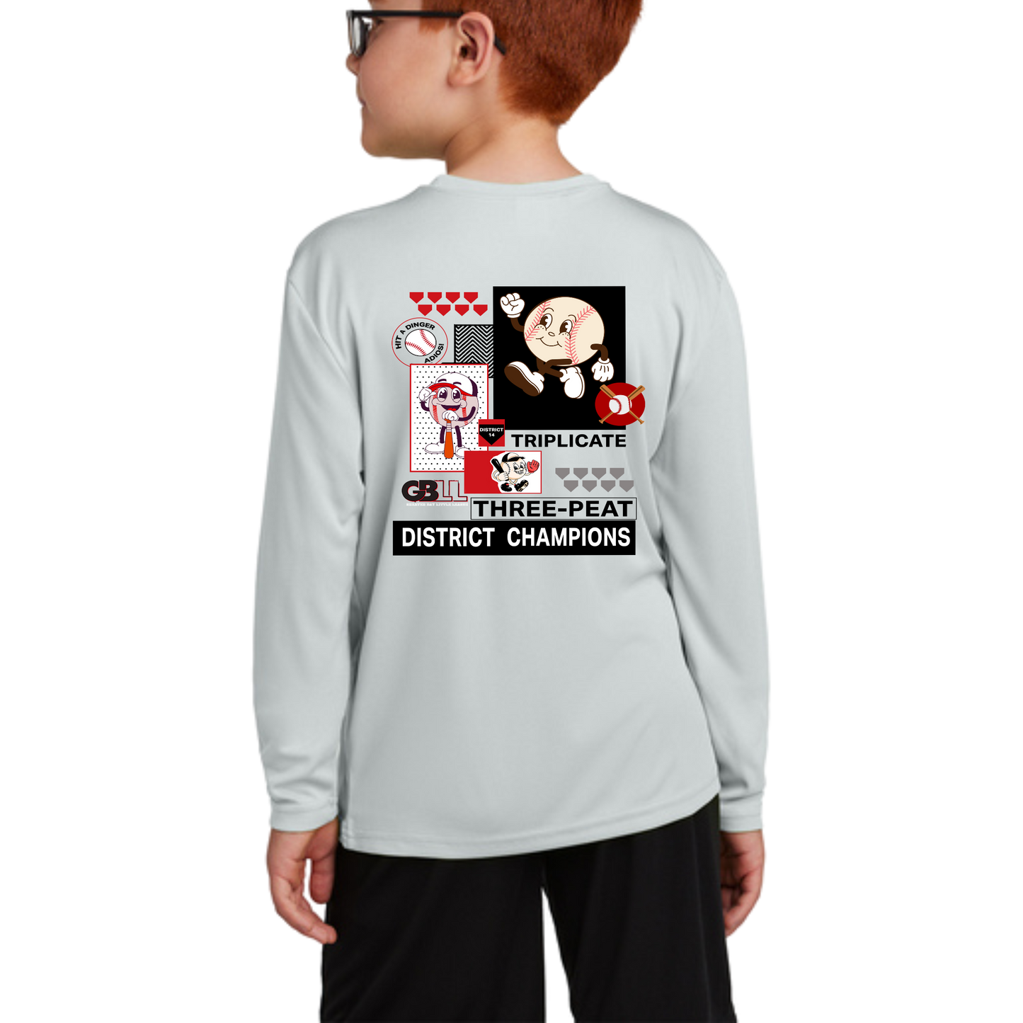 GBLL Youth 3-Peat Long Sleeve