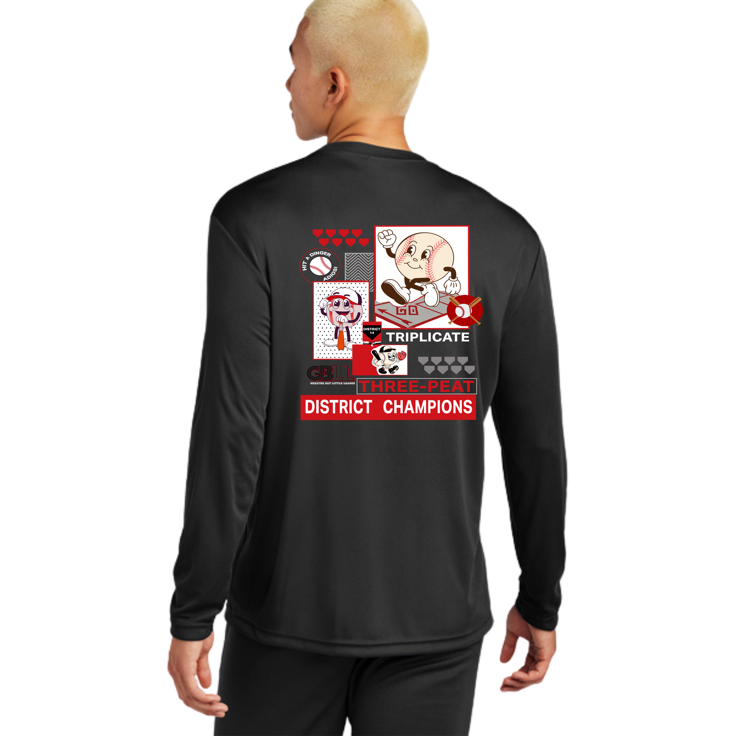 GBLL ADULT 3-Peat Long Sleeve