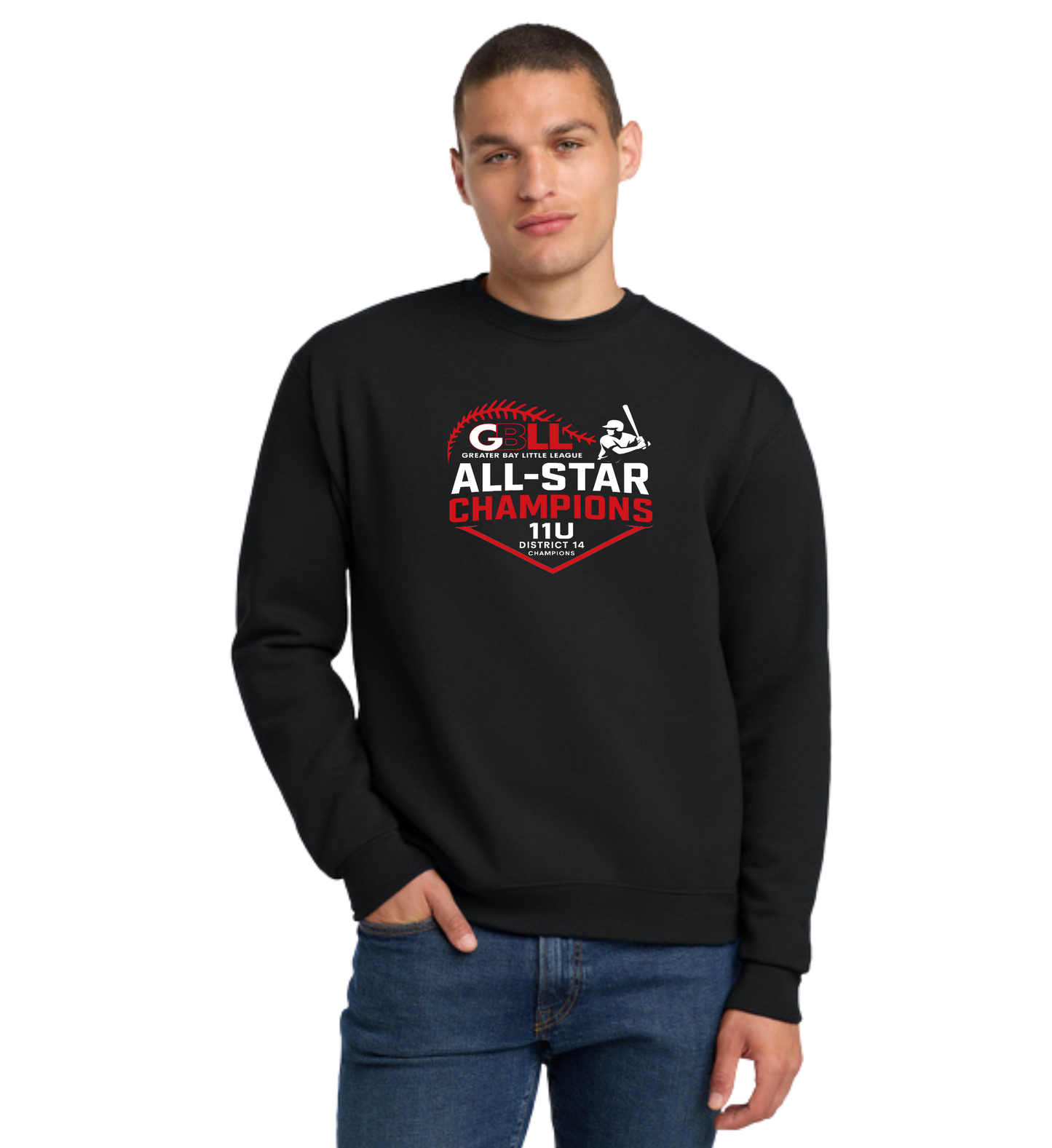 GBLL ADULT All Star Crewneck Sweatshirt