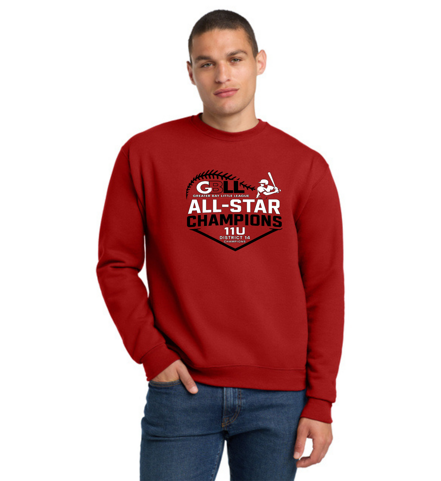 GBLL ADULT All Star Crewneck Sweatshirt