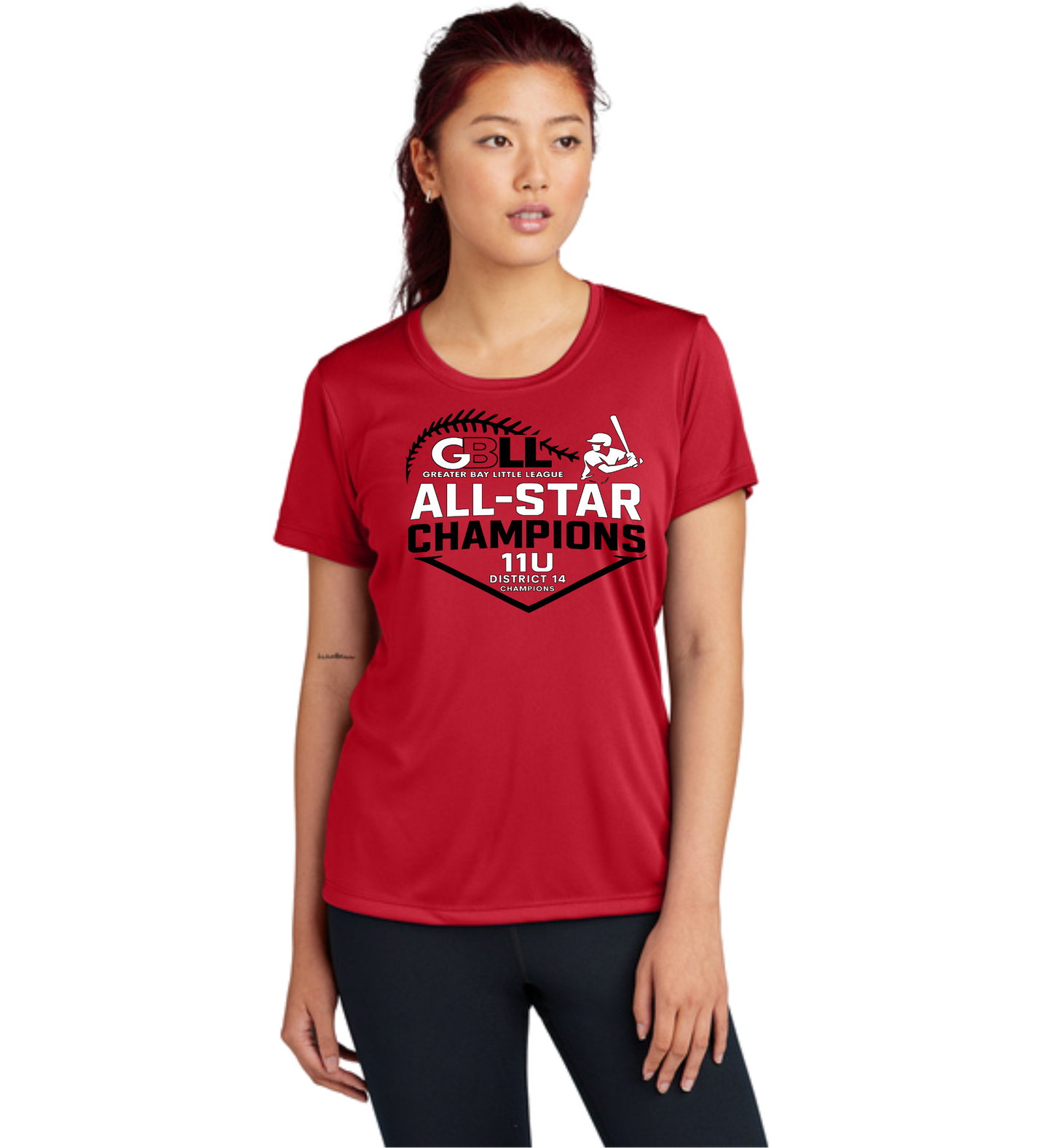 GBLL District 14 11u ADULT DriFit & Cotton T's