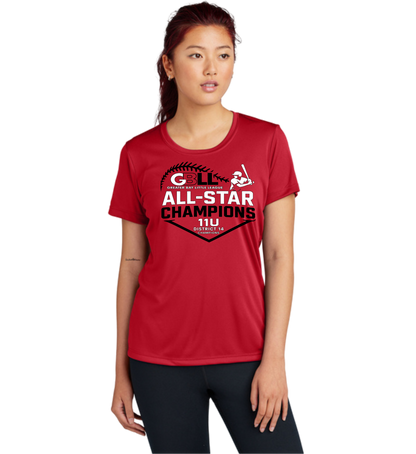 GBLL District 14 11u ADULT DriFit & Cotton T's