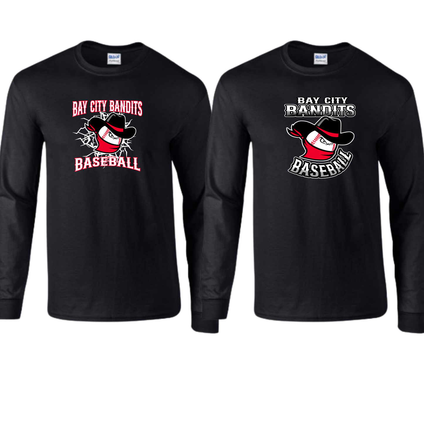 Bandits Baseball Long Sleeve Tees
