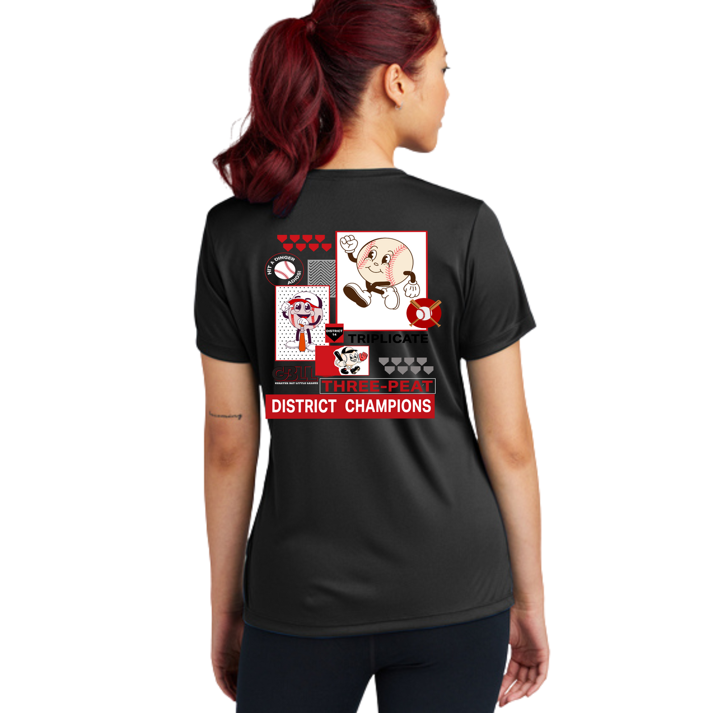 GBLL ADULT 3-Peat Tees