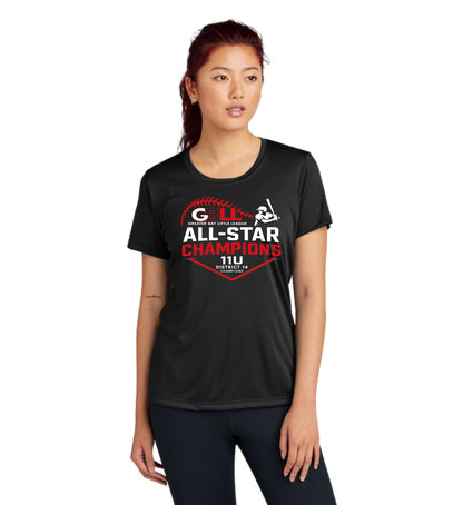 GBLL District 14 11u ADULT DriFit & Cotton T's