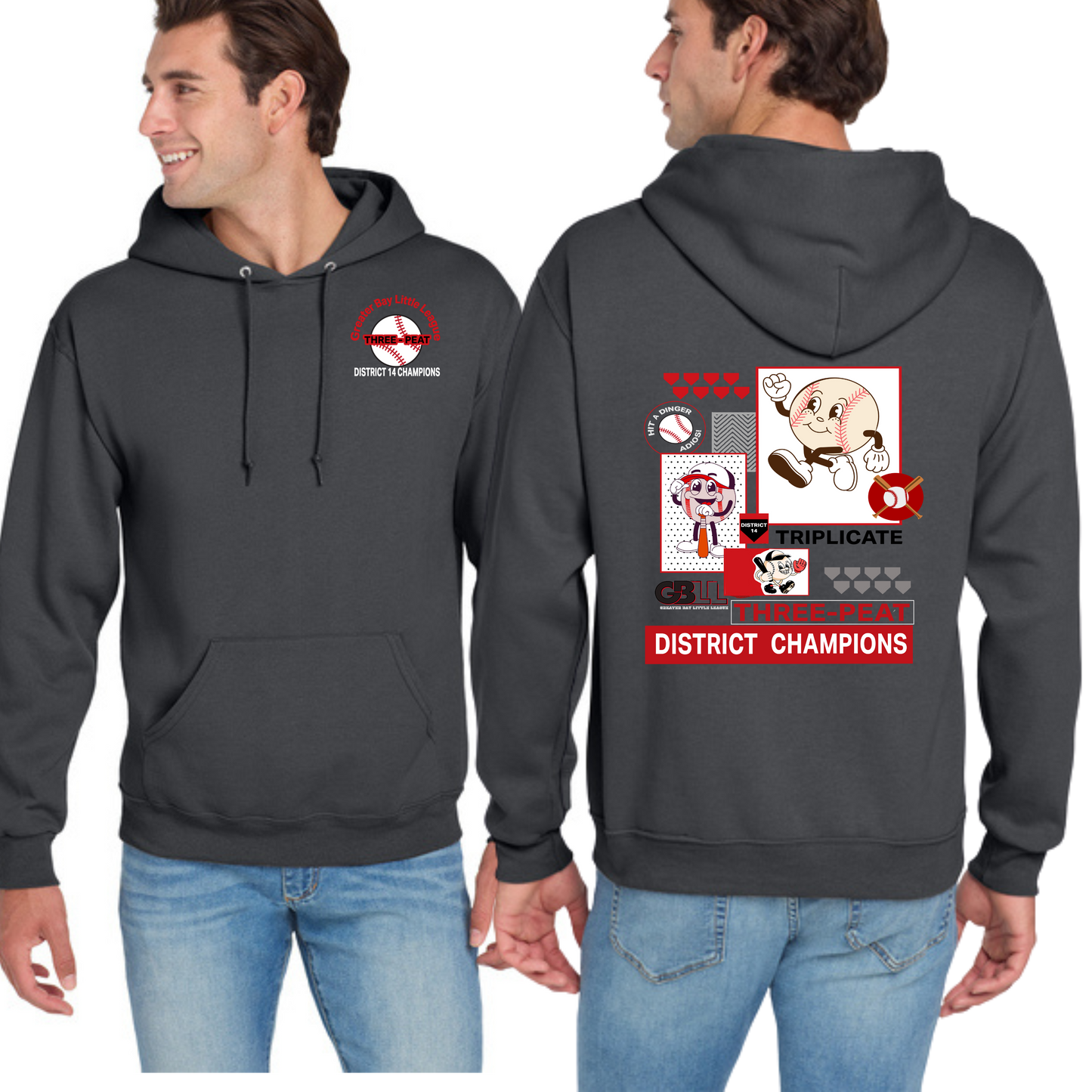 GBLL ADULT 3- Peat Hoodies