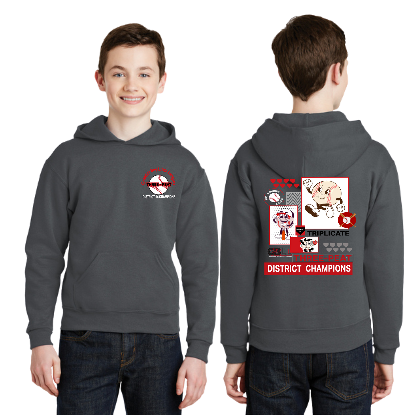GBLL YOUTH 3- Peat Hoodies