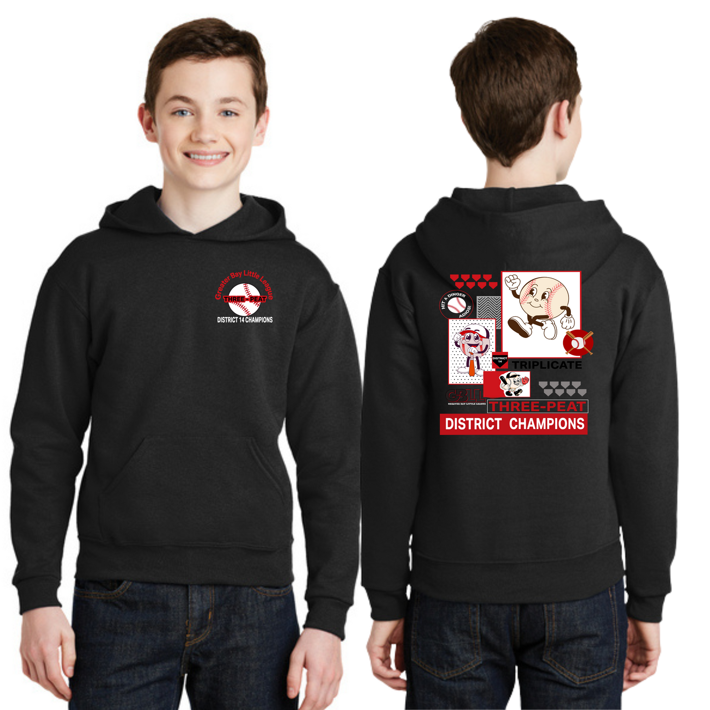 GBLL YOUTH 3- Peat Hoodies