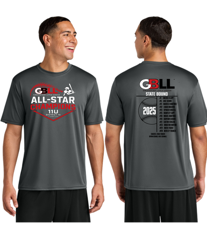 GBLL District 14 11u ADULT DriFit & Cotton T's