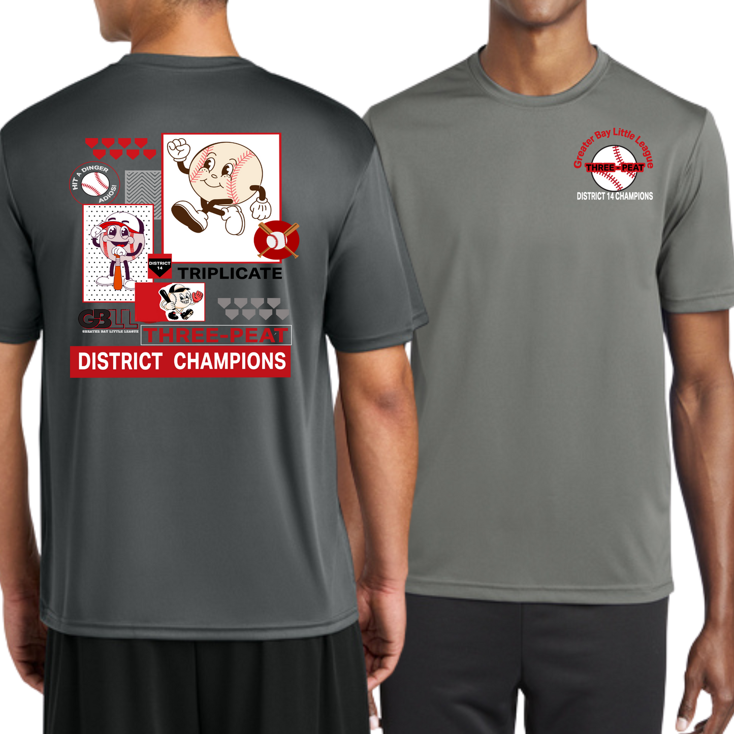 GBLL ADULT 3-Peat Tees