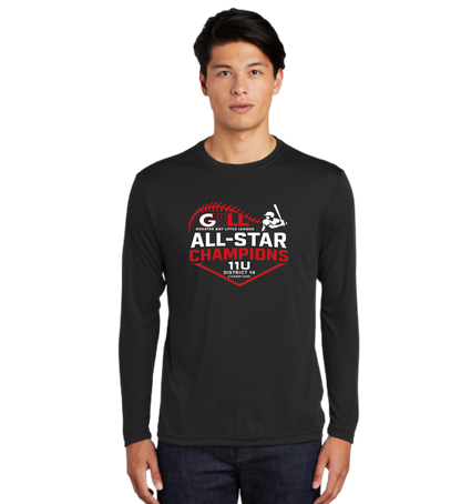 GBLL District 14 11u ADULT DriFit & Cotton Long Sleeve T's