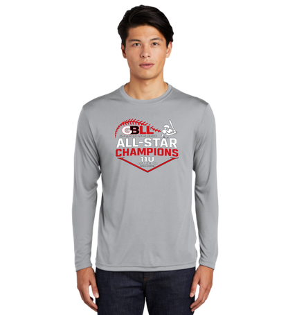 GBLL District 14 11u ADULT DriFit & Cotton Long Sleeve T's