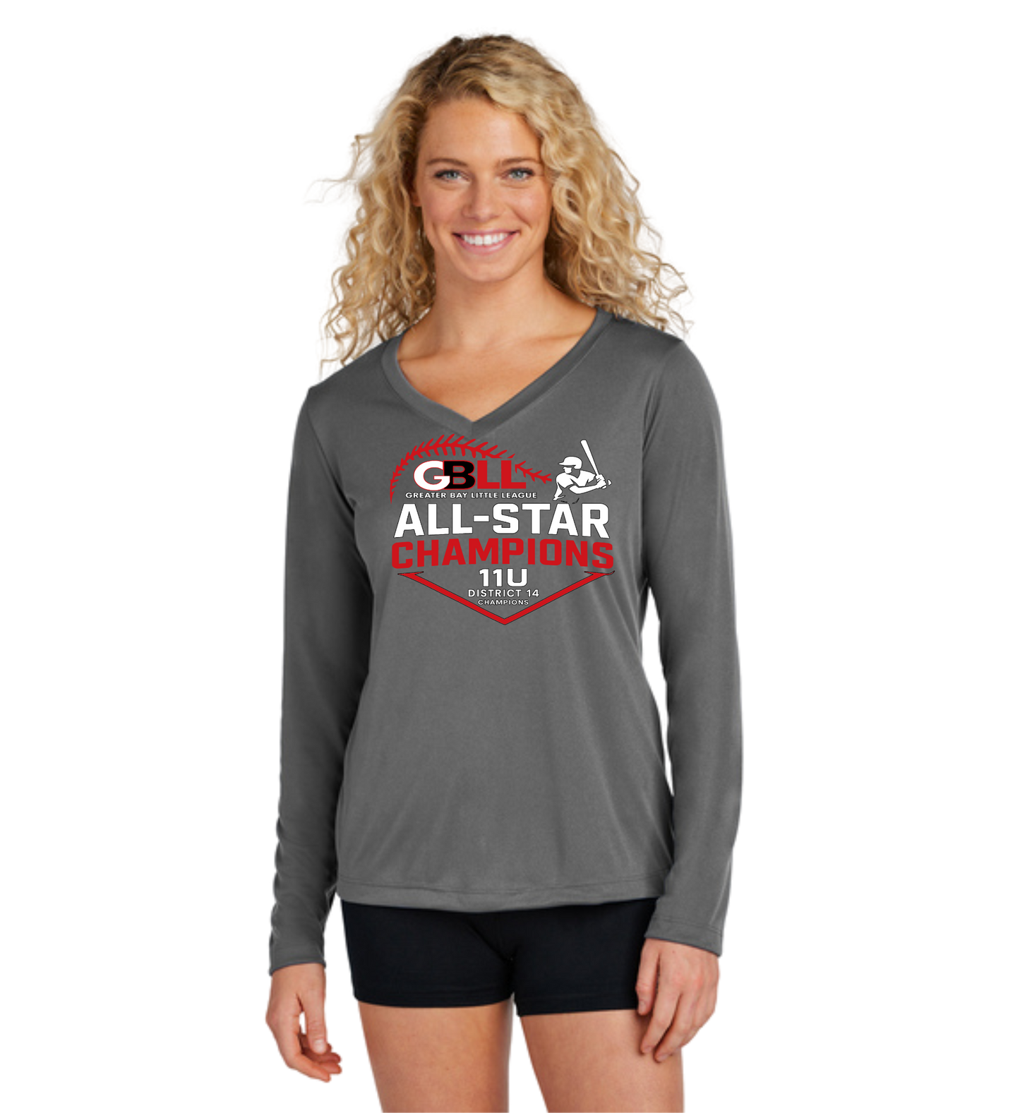 GBLL District 14 11u ADULT DriFit & Cotton Long Sleeve T's