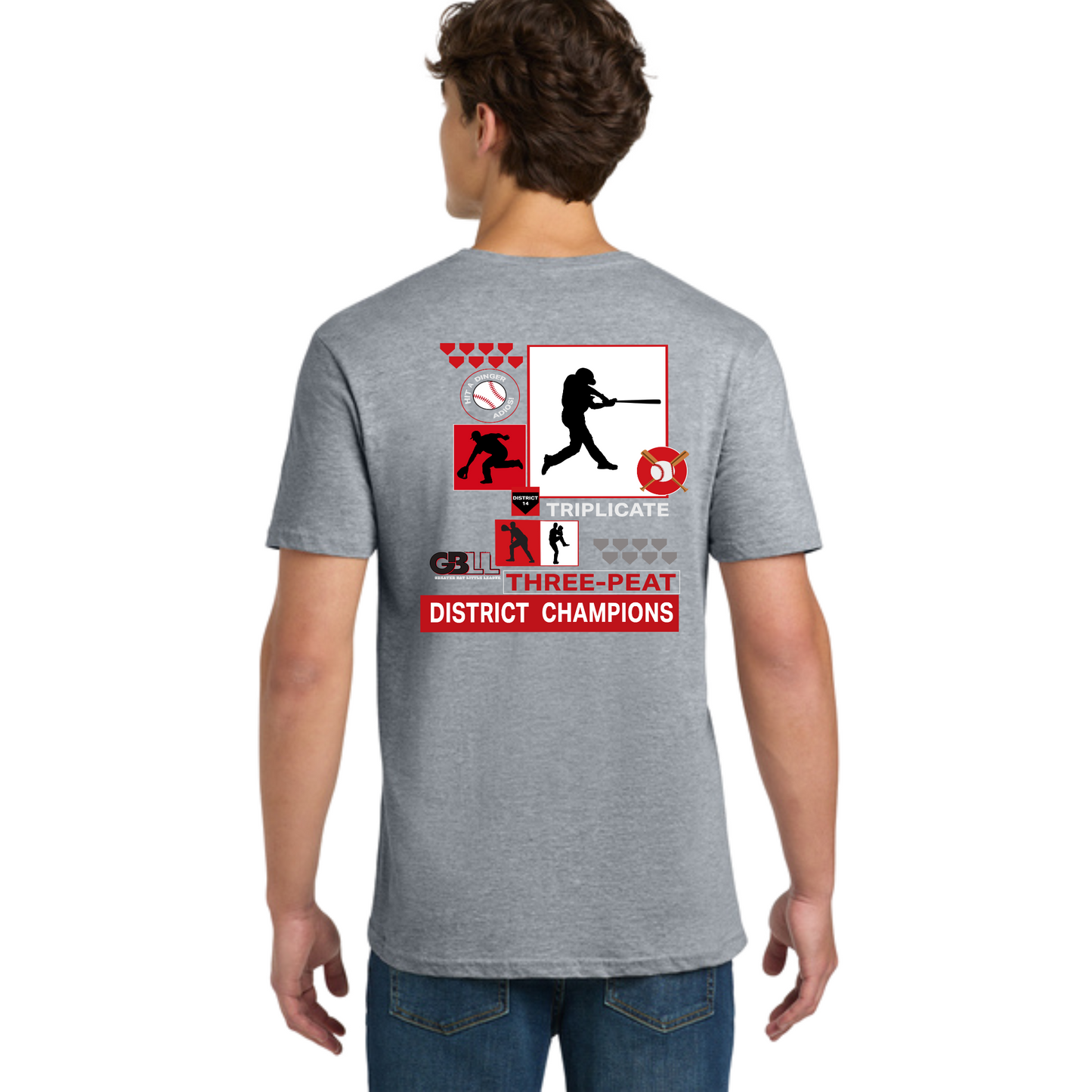 GBLL ADULT 3-Peat Tees