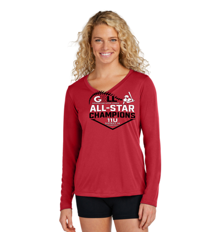 GBLL District 14 11u ADULT DriFit & Cotton Long Sleeve T's