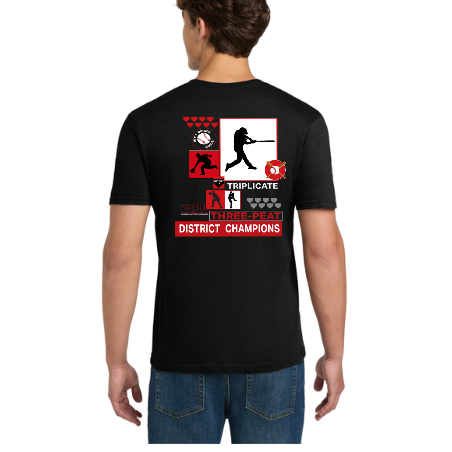 GBLL ADULT 3-Peat Tees