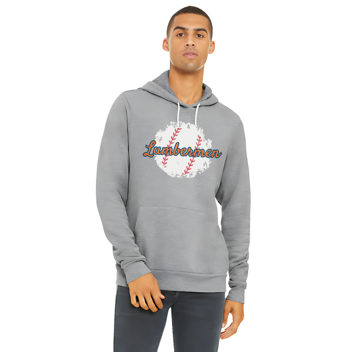 Lumbermen Distressed Baseball Hoodie