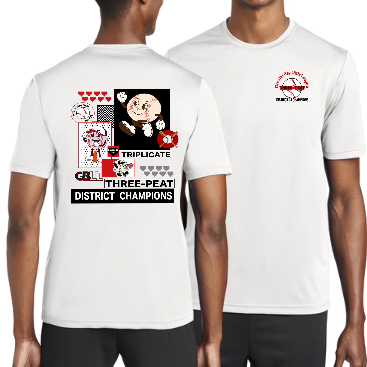 GBLL ADULT 3-Peat Tees