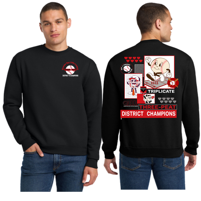 GBLL ADULT 3-Peat Crewneck Sweatshirt