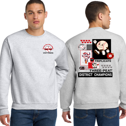 GBLL ADULT 3-Peat Crewneck Sweatshirt