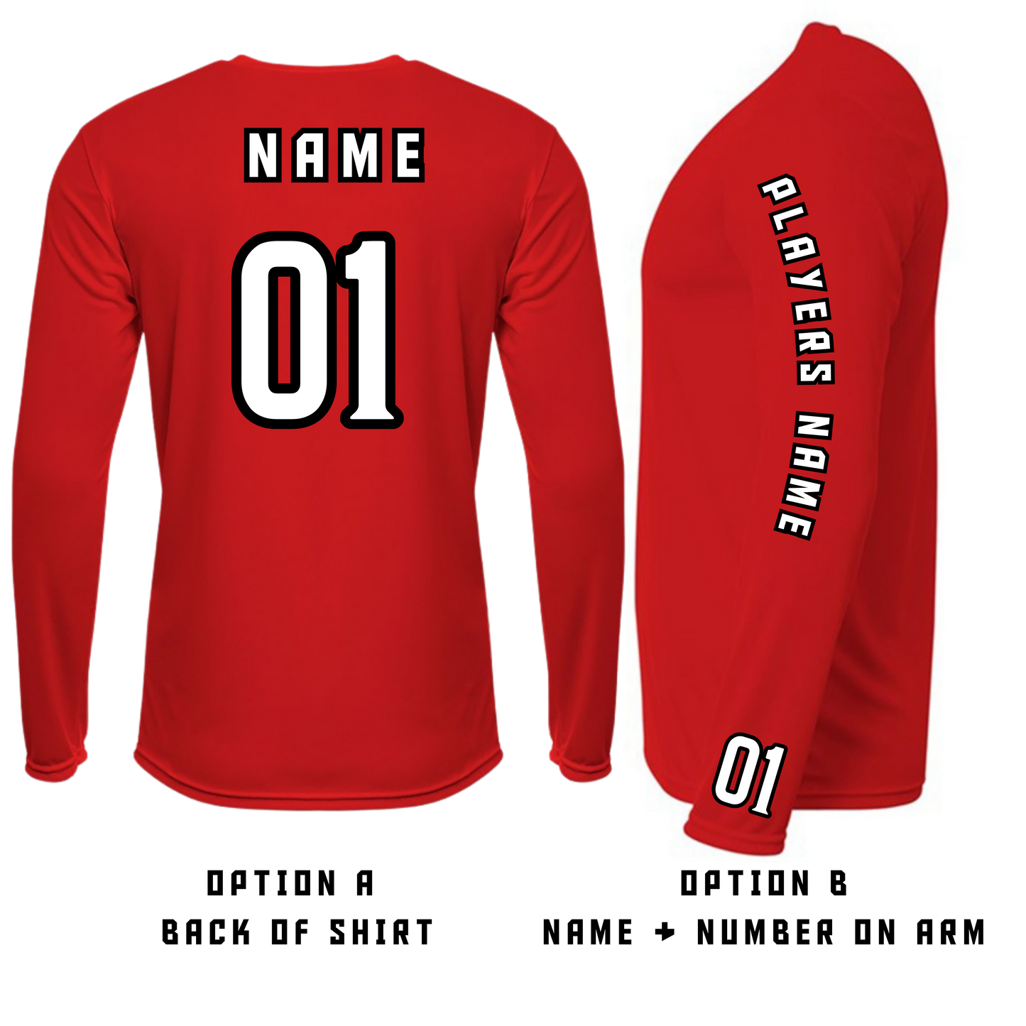 Bandits Baseball Long Sleeve Tees