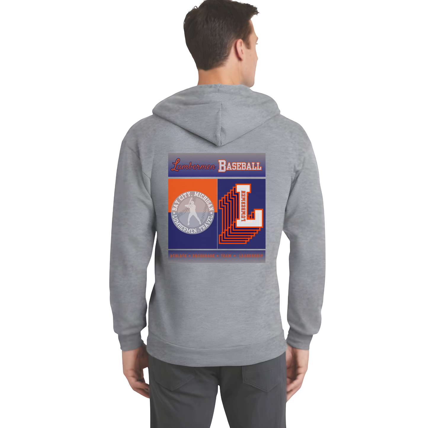 Men’s /Unisex Full Zip Lumbermen Collage