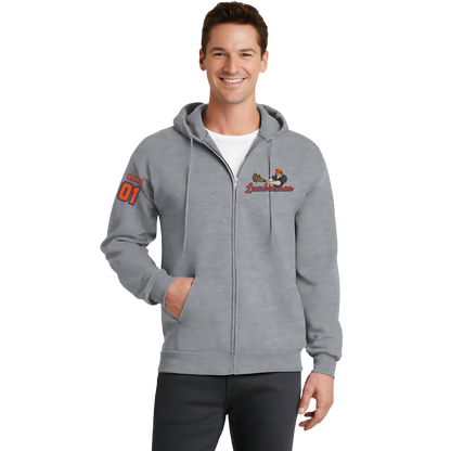 Men’s /Unisex Full Zip Lumbermen Collage