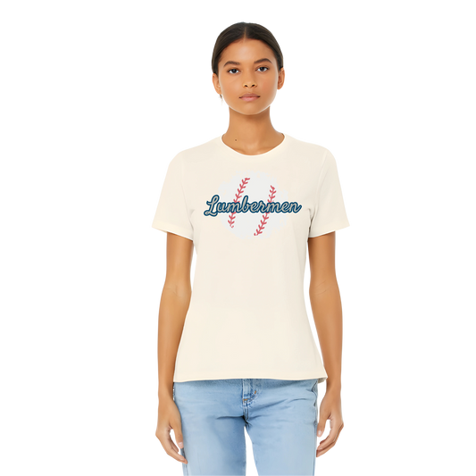 Ladies Lumbermen Vintage Ball Tee