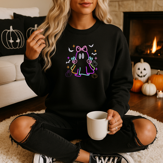 Neon Girly Ghost
