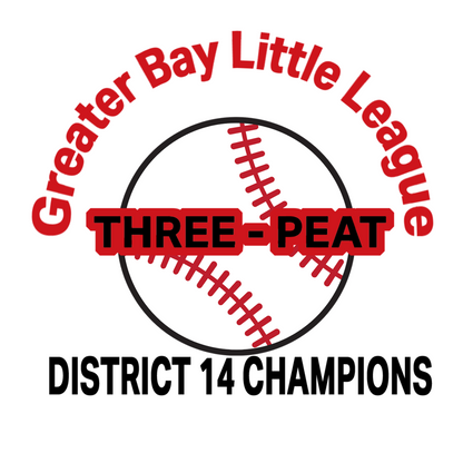 GBLL Youth 3-Peat Tees