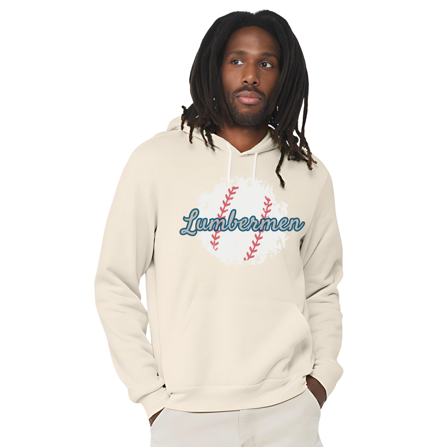 Lumbermen Distressed Baseball Hoodie
